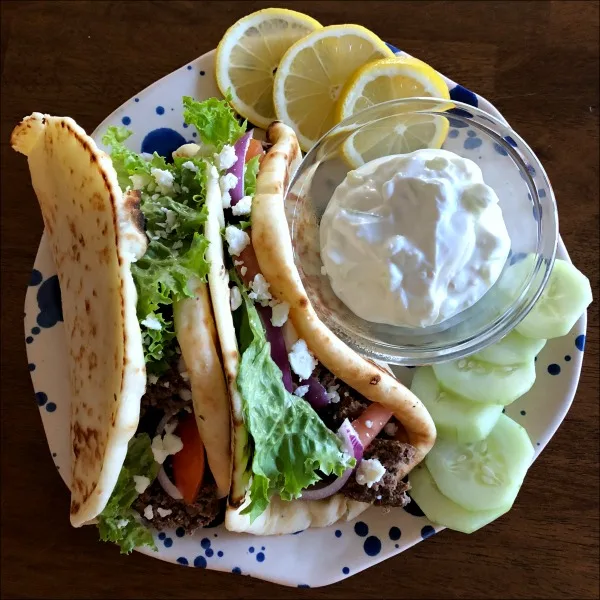 Homemade Gyro Meat and Gyros - Foodie with Family