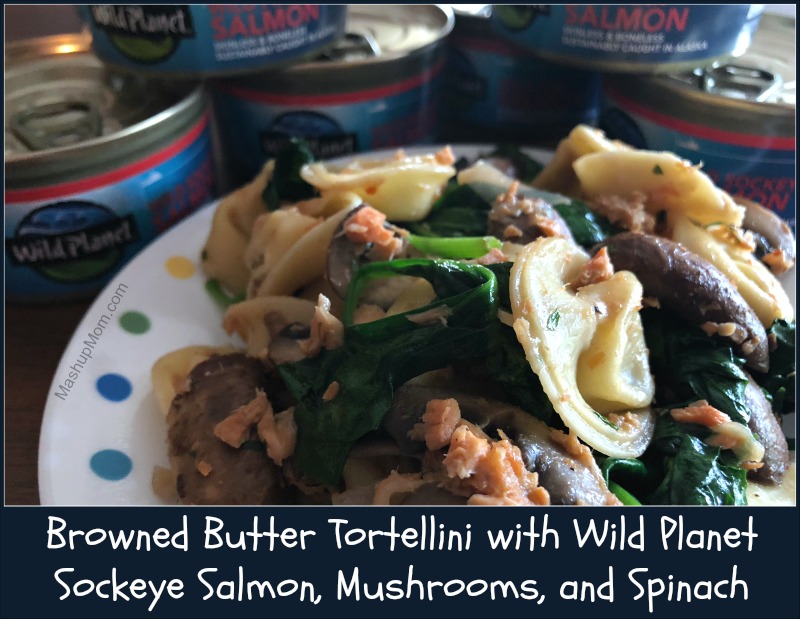 yum! wild planet salmon rocks in this tortellini recipe — and more