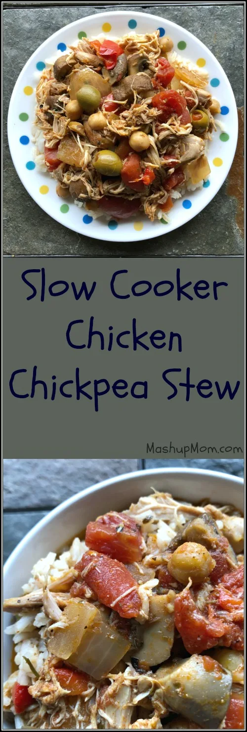 crock-pot chicken and chickpea stew