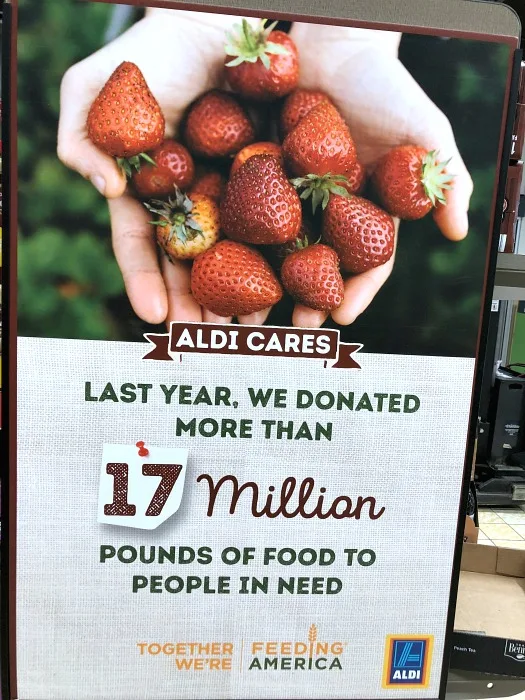 All I really need to know I learned in ALDI: With apologies to Robert Fulghum. This little unpretentious grocery store really represents its own microcosm of how to act and how to be in the world. ALDI teaches us everything from "Pay it Forward" to "Always Be Prepared." feeding america at ALDI