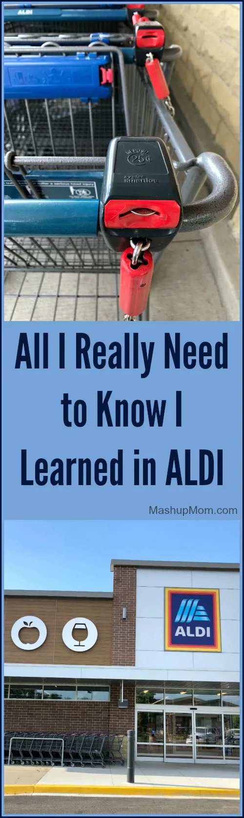 All I really need to know, I learned at ALDI