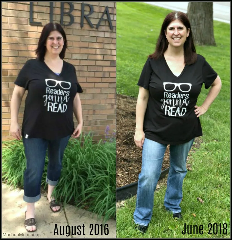 over halfway there -- 27 lbs down