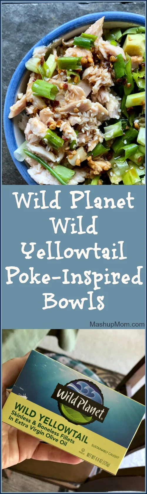 wild yellowtail poke bowls