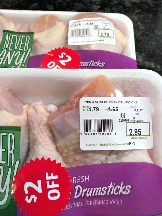 clearance ALDI chicken