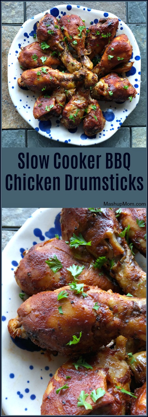 Slow Cooker BBQ Chicken Drumsticks