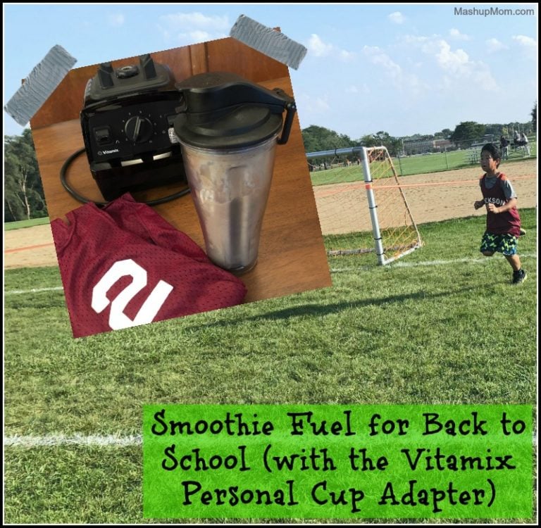 Smoothie Fuel for Back to School (with the Vitamix Personal Cup Adapter)