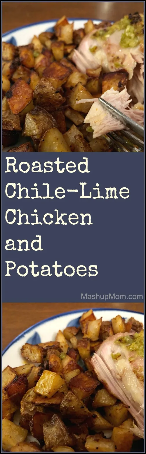 roasted chile-lime chicken with potatoes