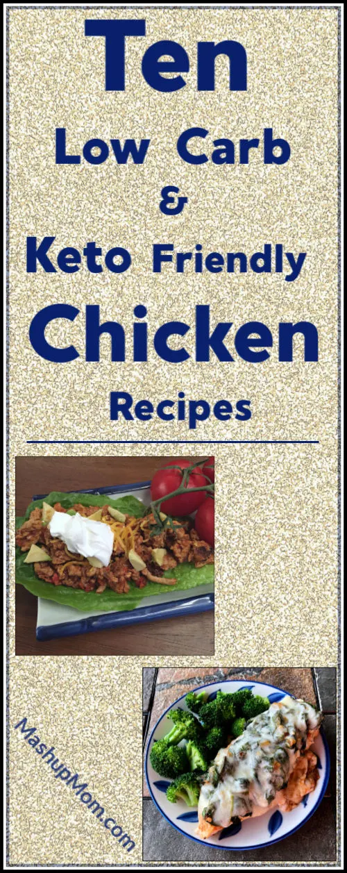 ten low carb & keto friendly chicken recipes