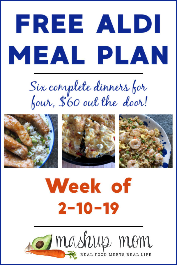 free aldi meal plan