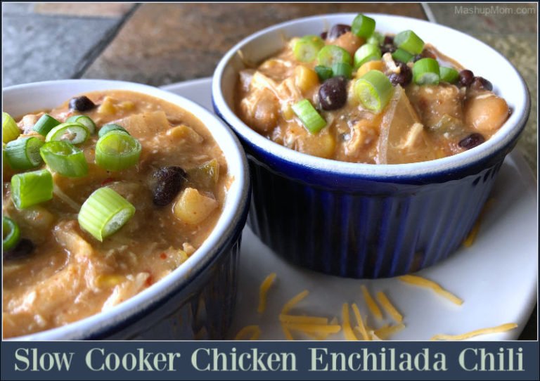 Slow Cooker Chicken Enchilada Chili