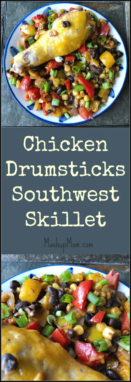 chicken drumsticks southwest skillet recipe
