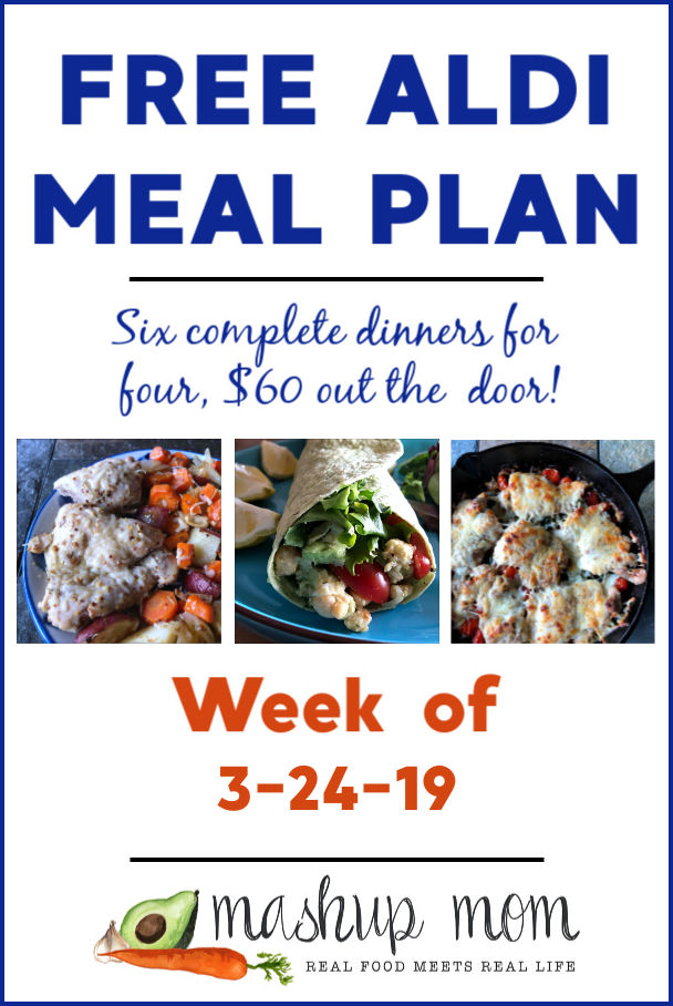 aldi meal plan week of 3/24/19