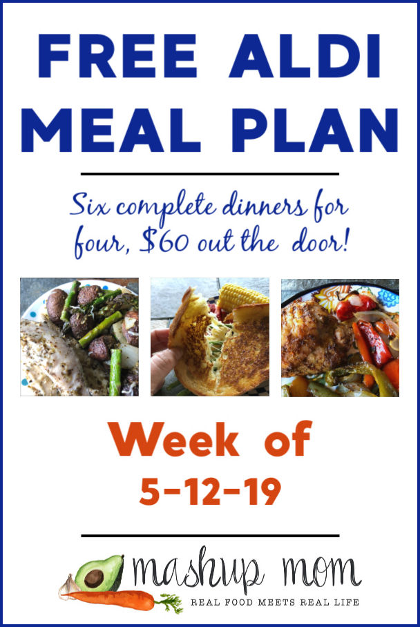 free aldi meal plan week of 5/12/19