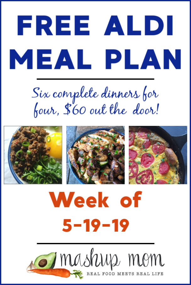 free aldi meal plan week of 5/19/19