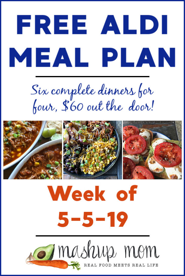 free aldi meal plan week of 5/5/19