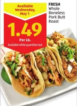 pork butt on sale at aldi