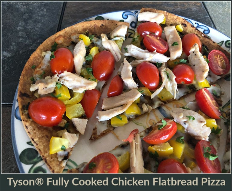 Grilled Chicken Flatbread Pizza