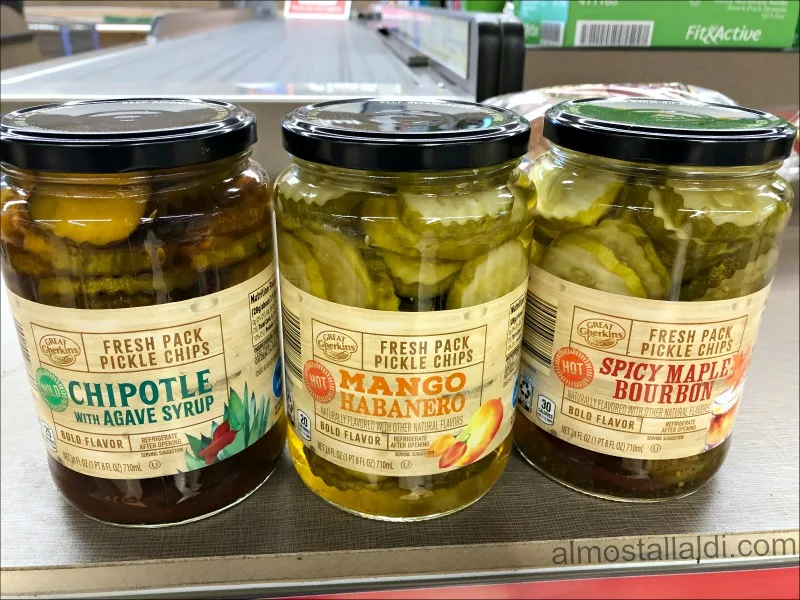 ALDI fresh pack pickle chips