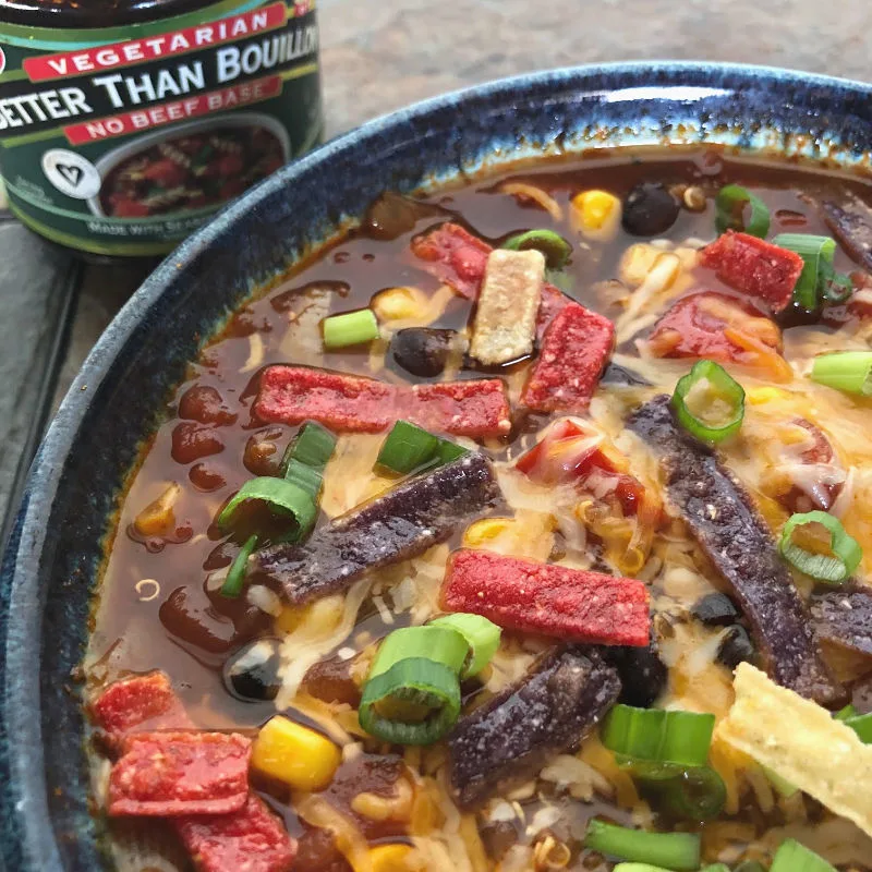 vegetarian taco soup