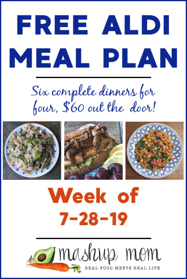 aldi meal plan week of 7/18/19