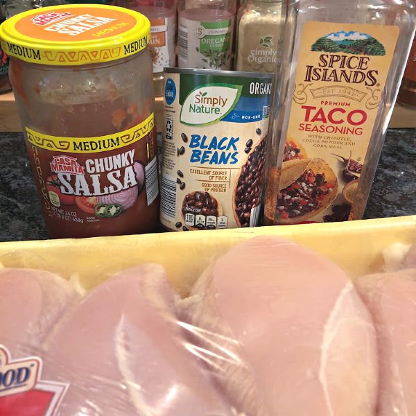 salsa chicken taco ingredients