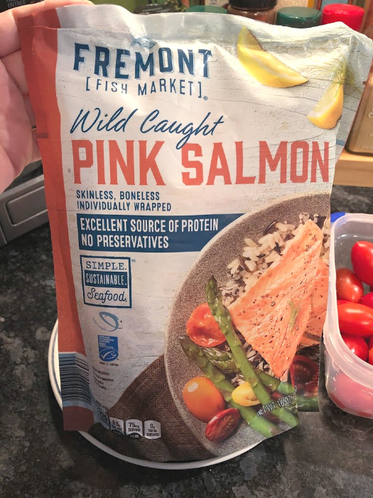 pink salmon from aldi