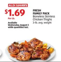 boneless skinless thighs at aldi