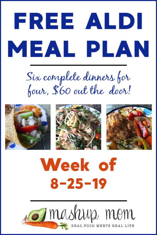 aldi meal plan week of 8/25/19