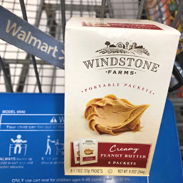 Windstone Farms creamy peanut butter packets