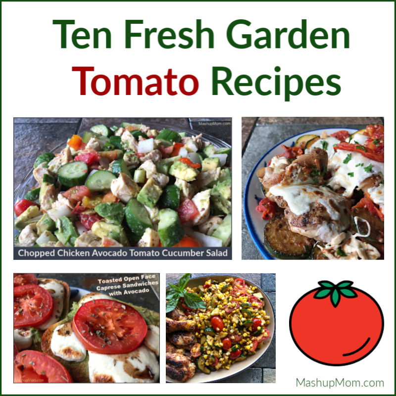 ten fresh garden tomato recipes