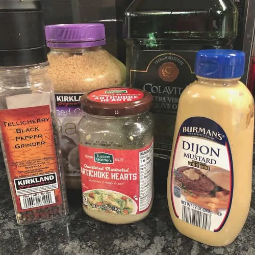 artichoke marinade salad dressing ingredients