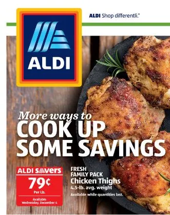 chicken thighs on sale at ALDI