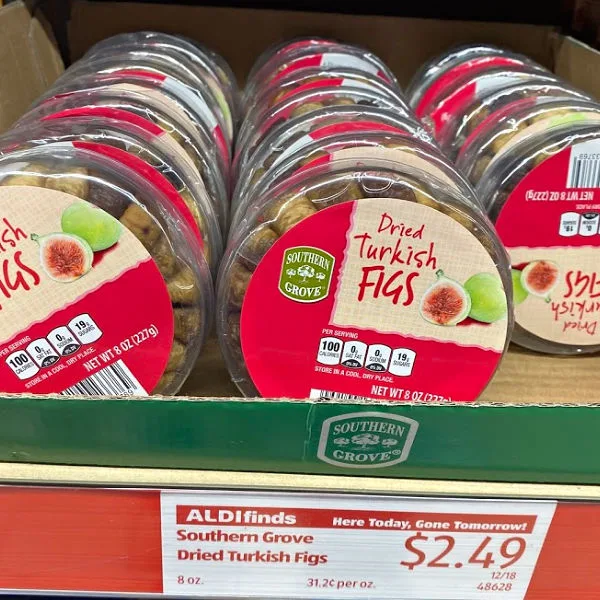 dried turkish figs at ALDI