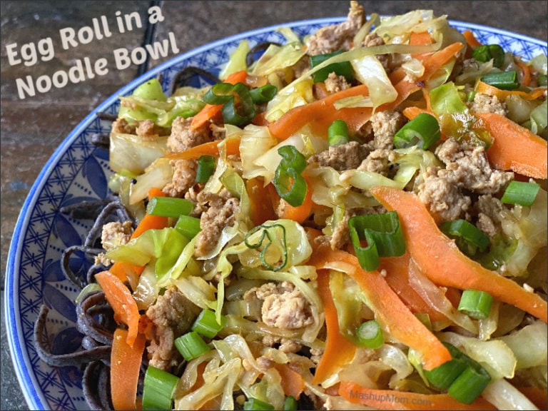 Egg Roll in a Noodle Bowl is still low carb!