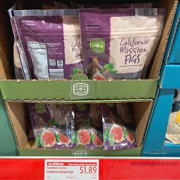 California Mission Figs at ALDI in this week's ALDI Finds