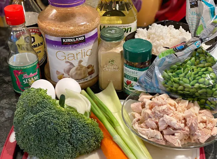 chicken fried rice ingredients