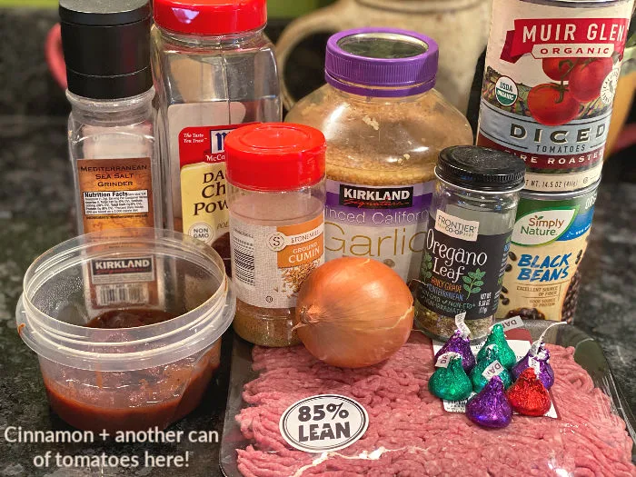 chocolate chipotle chili ingredients