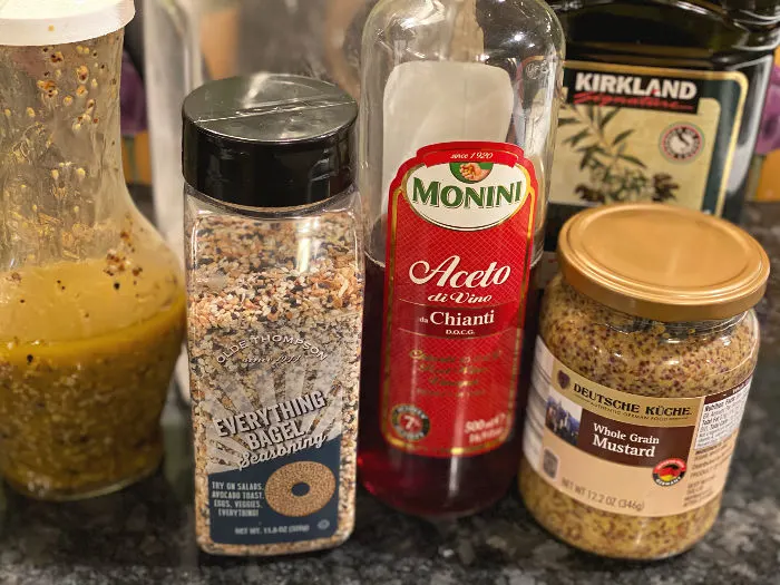 everything marinade ingredients -- for chicken and veggies
