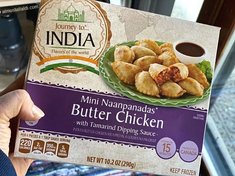 ALDI mini naanpanadas