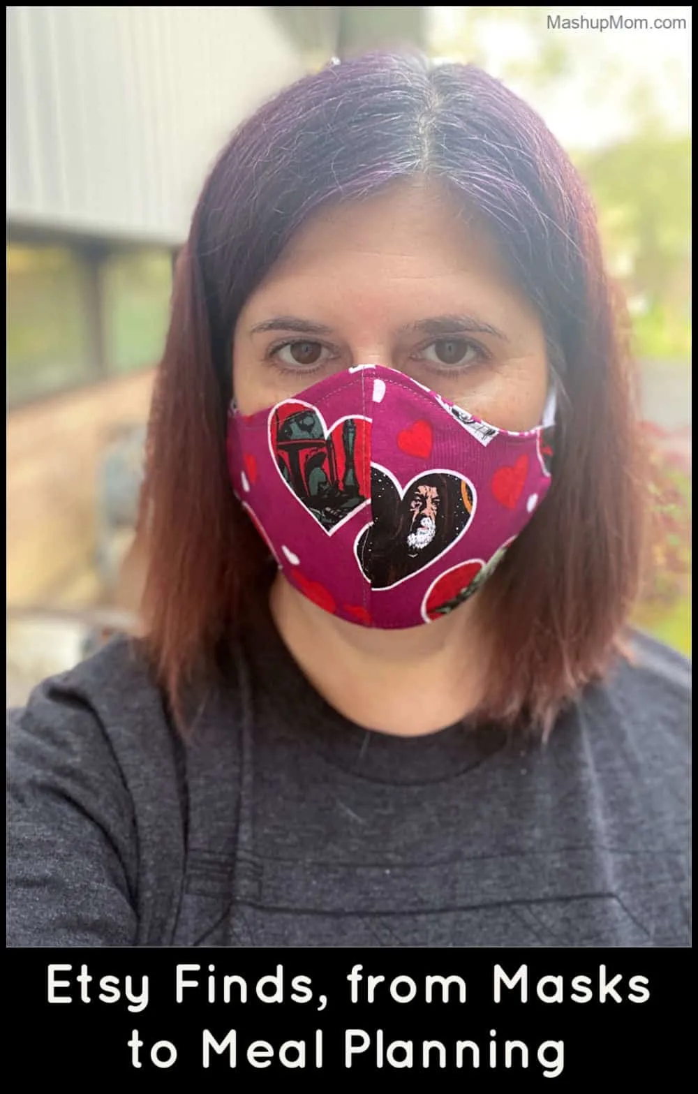 Customized Star Wars face mask from Etsy