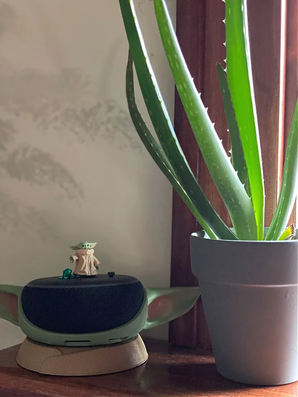 baby yoda echo dot holder