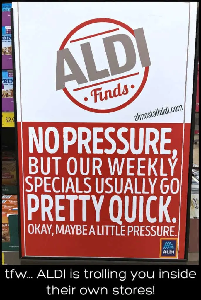 aldi finds sign