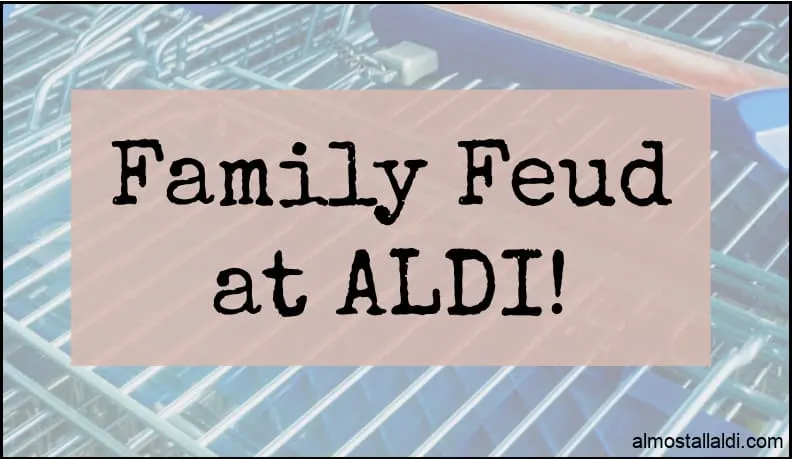 family feud at ALDI, the drama escalates