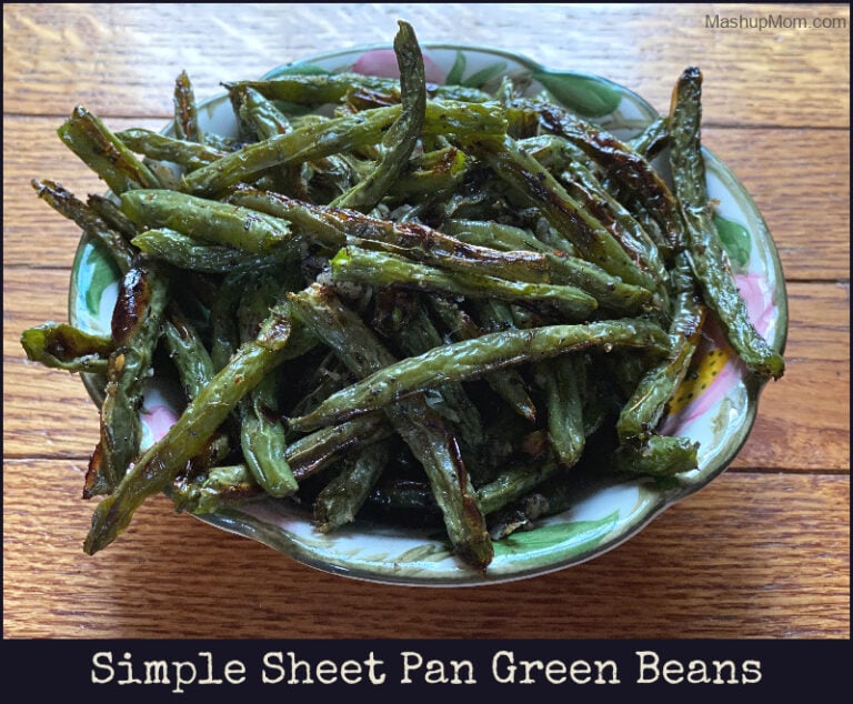 Simple Sheet Pan Green Beans