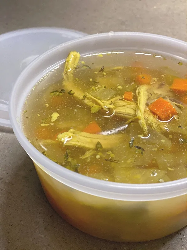 One Thing a Day: Let's freeze soup