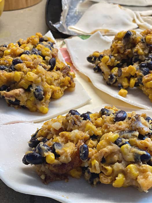 filling the southwest potato hand pies