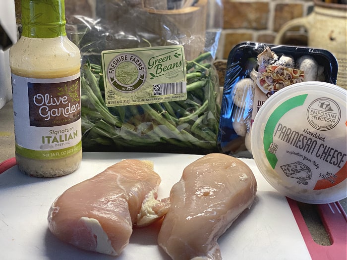 Olive garden dressing chicken ingredients