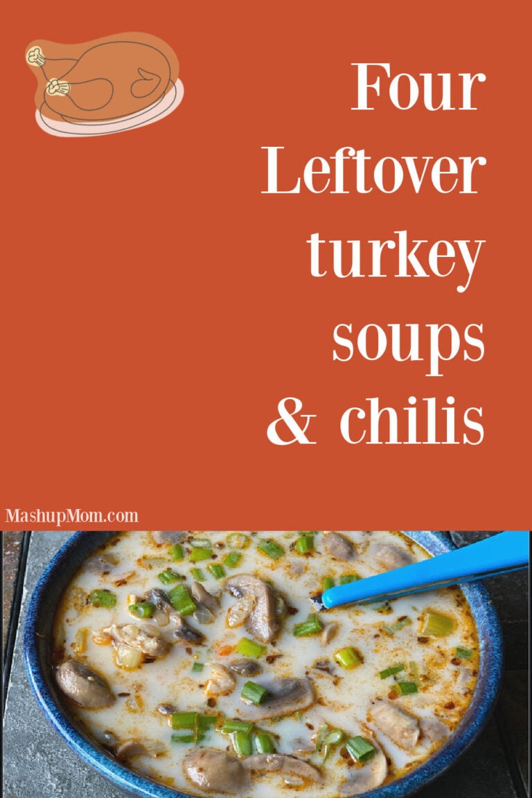 Four leftover turkey soups and chilis