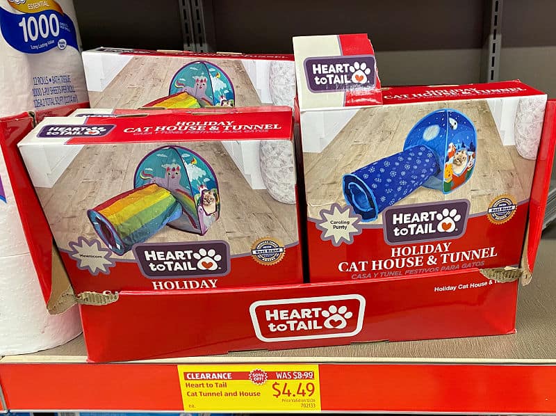 clearance cat tunnel at aldi