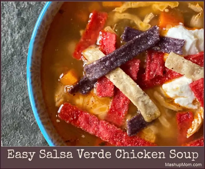 salsa verde chicken soup in this week's ALDI meal plan